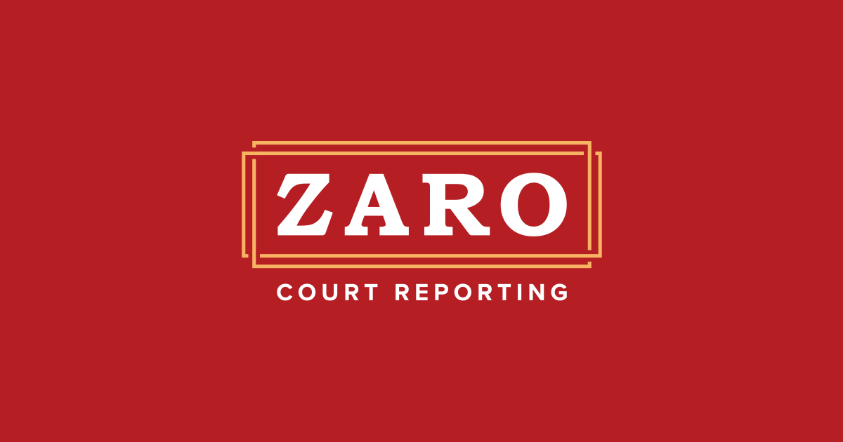 Zaro Court Reporting